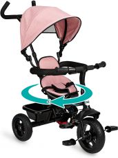 Детский трехколесный велосипед Qkids Mila pink